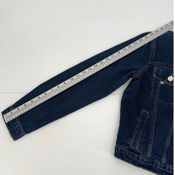 NWT Brit.NY Mixed Media Floral Paisley Denim Jean Jacket Size M - Picture 7 of 9